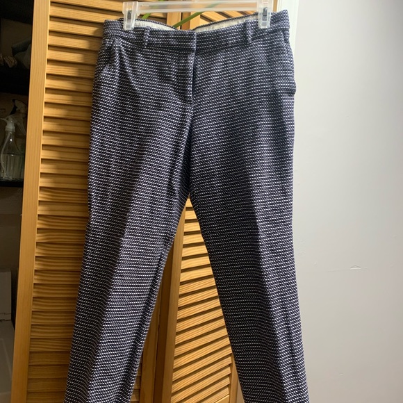 Blue/ white cotton pants - Picture 3 of 4